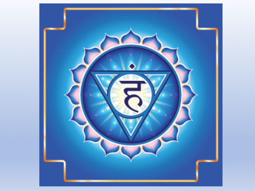 Immagine del chakra della laringe